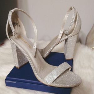 NWOT Dreampairs Open toe chunky heels